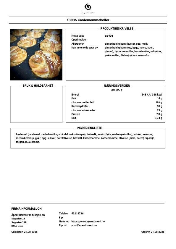 Kardemommeboller