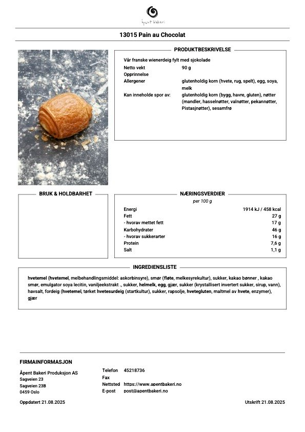 Pain au Chocolat