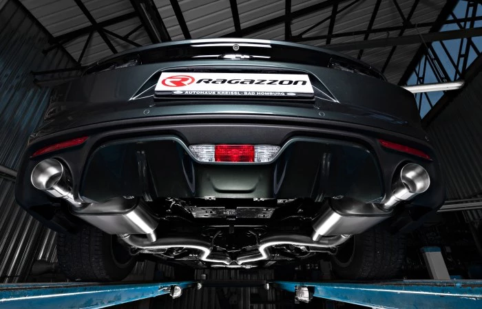 Kundebil hos Eksosanlegg AS